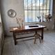 Rustic farmhouse table, solid oak, 2m
