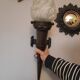 Appliques murales flambeaux