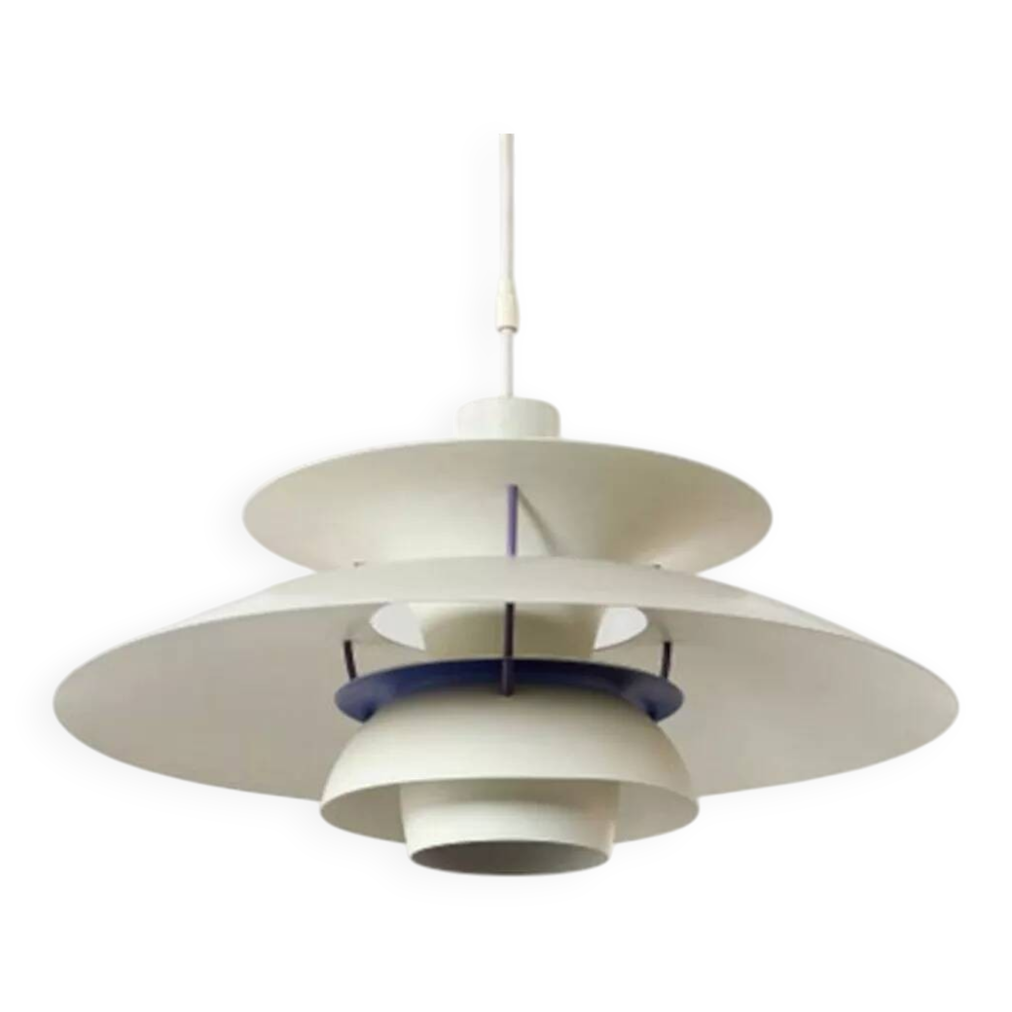 White PH5 pendant light POUL HENNINGSEN Aluminum DK