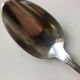6 small silver metal spoons