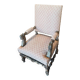 Vintage armchair in carved wood – neo-Renaissance / Louis XIII style