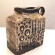 West Germany Carstens moon crater ceramic vase