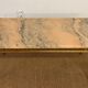 Marble and brass coffee table