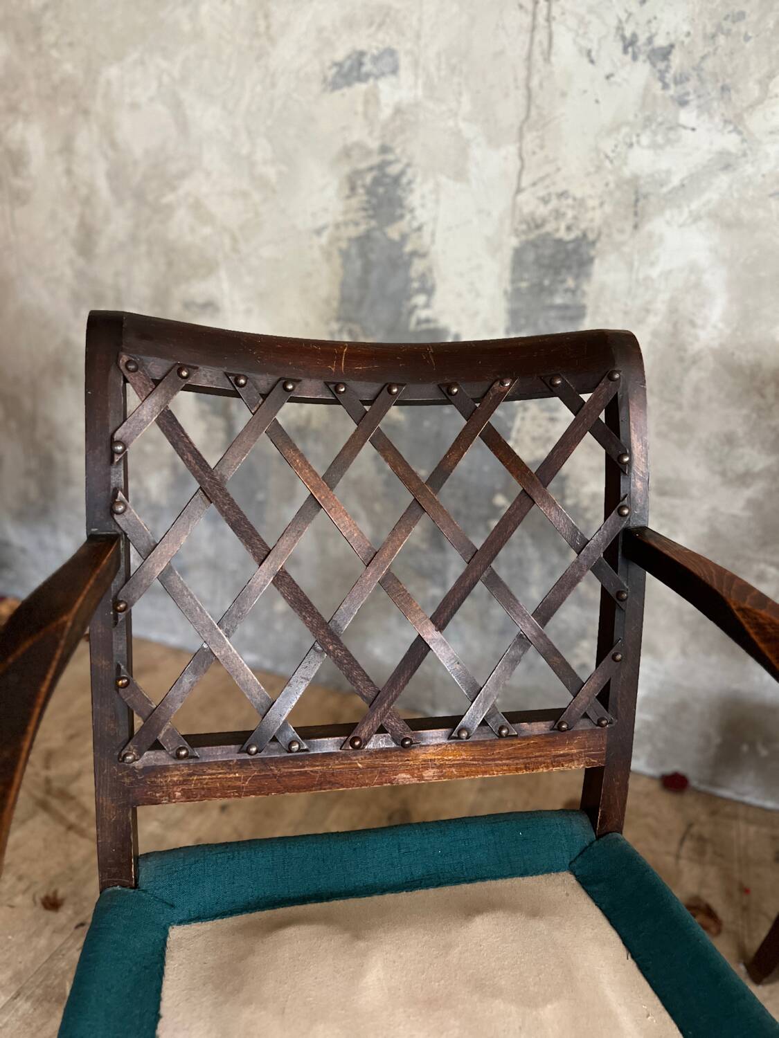 Pair of antique armchairs