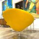 Pair of Retro Parabola Lounge Chairs