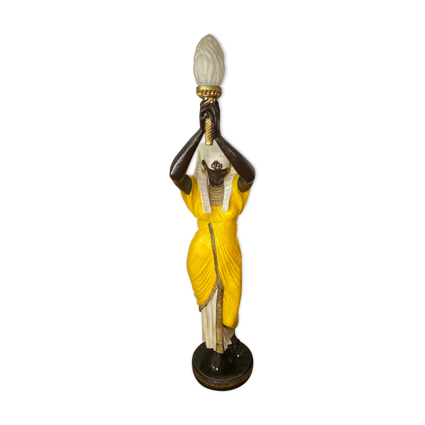 Egyptian statue flashlight