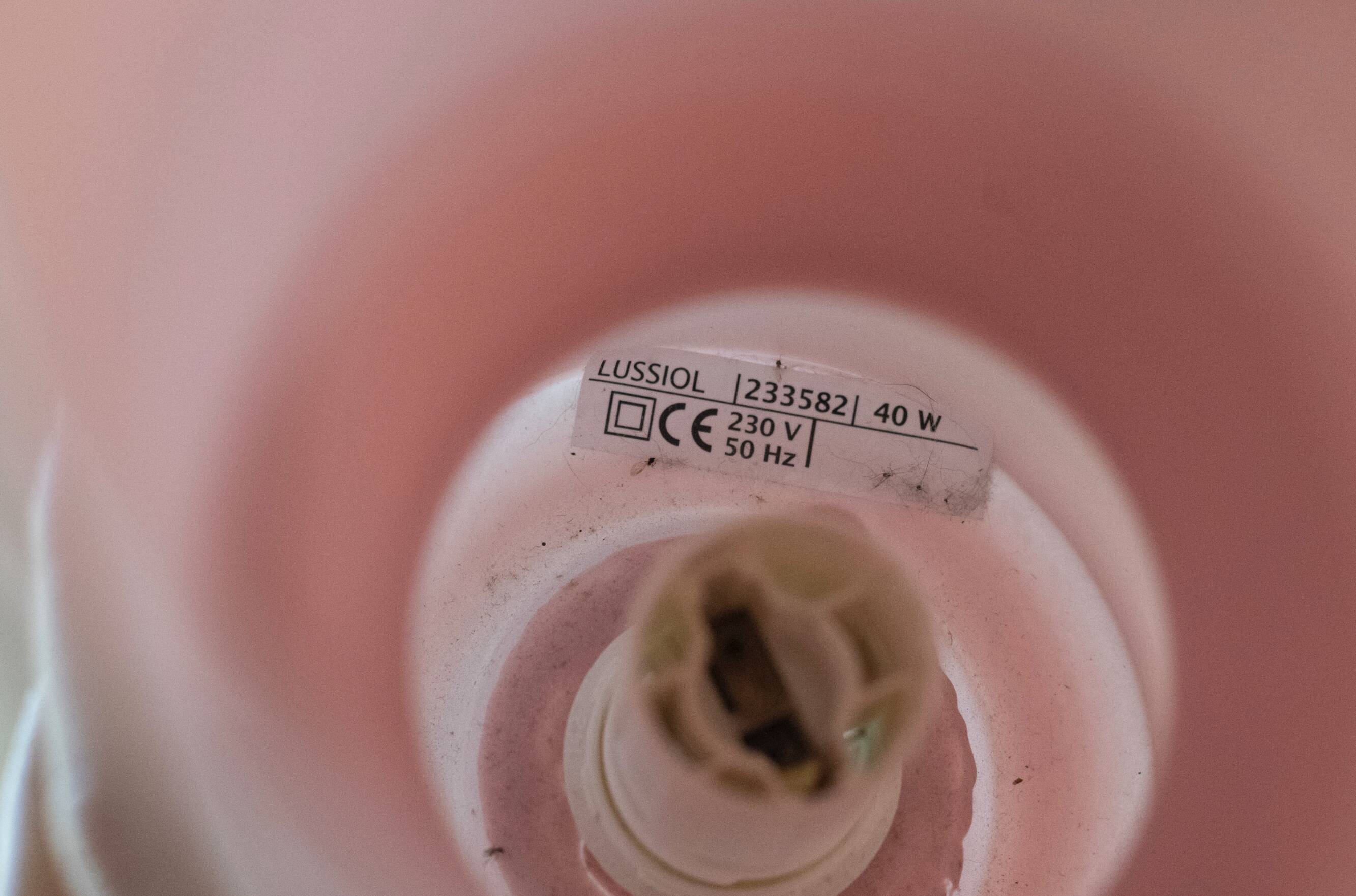 Lykta style bedside lamp from Ikea