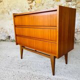 Scandinavian style teak chest of drawers, cira 60's