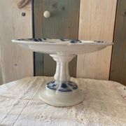 Grande coupe sur pied « Art Nouveau » Villeroy et Boch