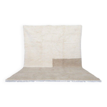 Tapis berbère fait main traditionnelle taille 1,4/2,6 m