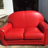 Leather sofa