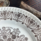 Set of 4 flat plates