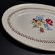Sarreguemines oval dish early 20th century