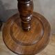 Turned wooden floor lamp 1940 to 50