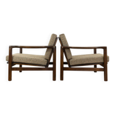 Fauteuils Mid-Century par Zenon Bączyk, années 1960, ensemble de 2