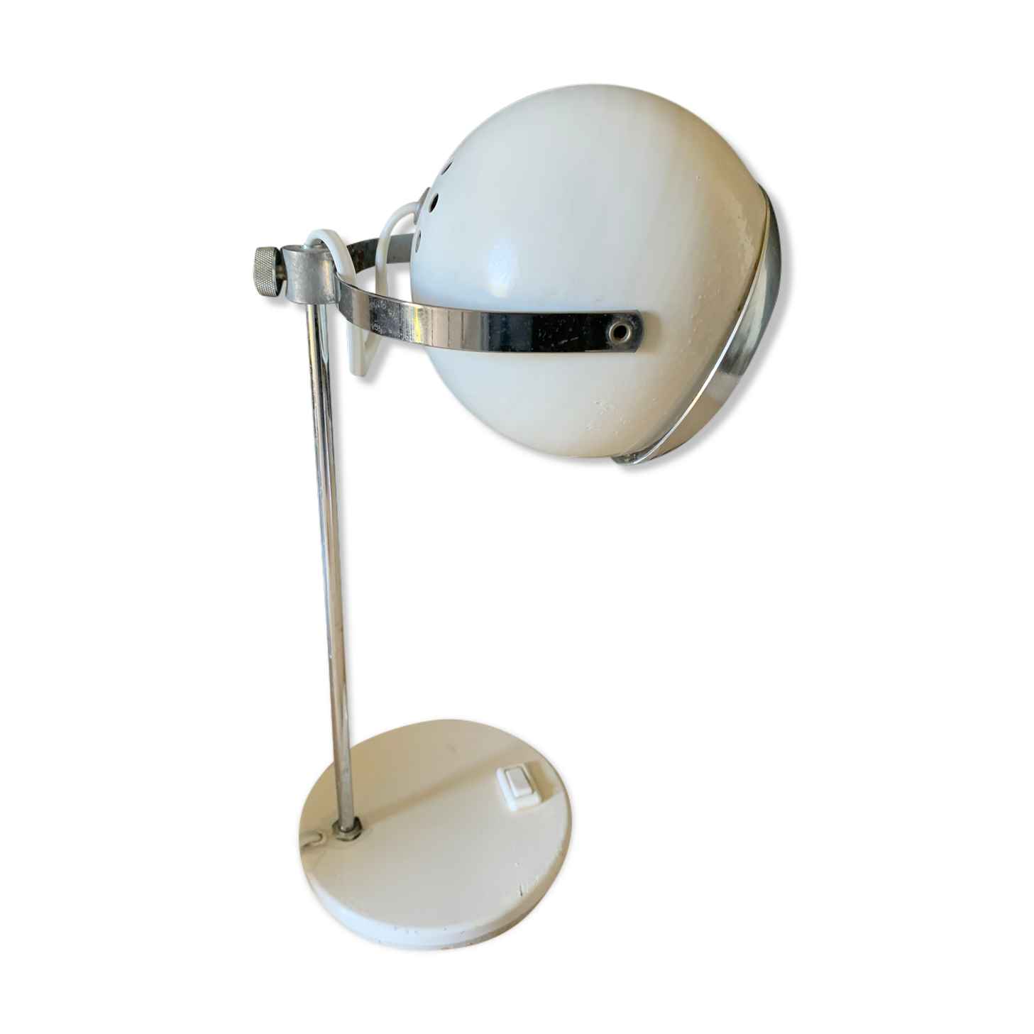 Vintage eyeball lamp