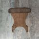 Wooden bench