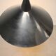 Black suspension light in "Space Age" style (Czechoslovakia, 1970s)