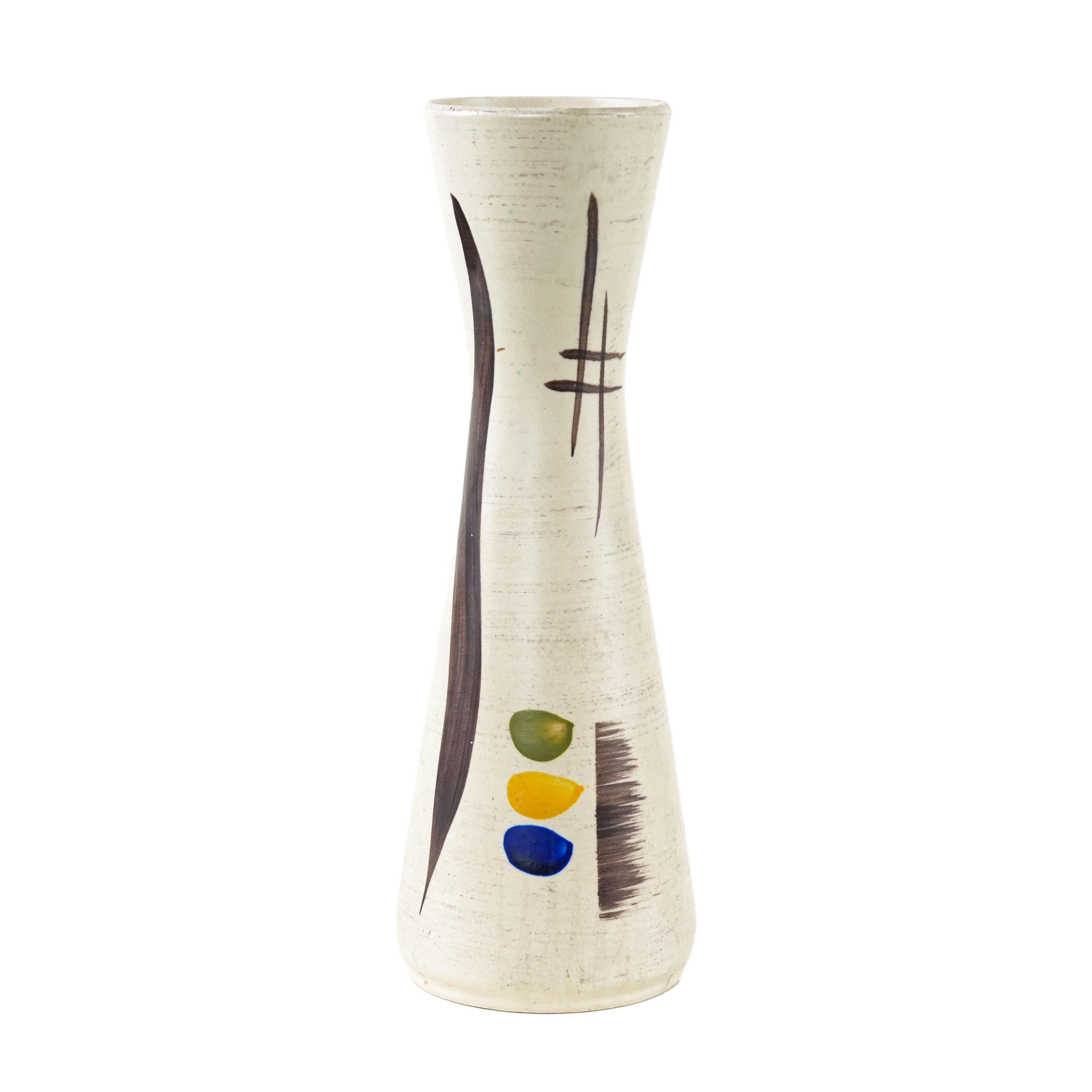 Ceramic vase, German design, 1970s, made in West Germany