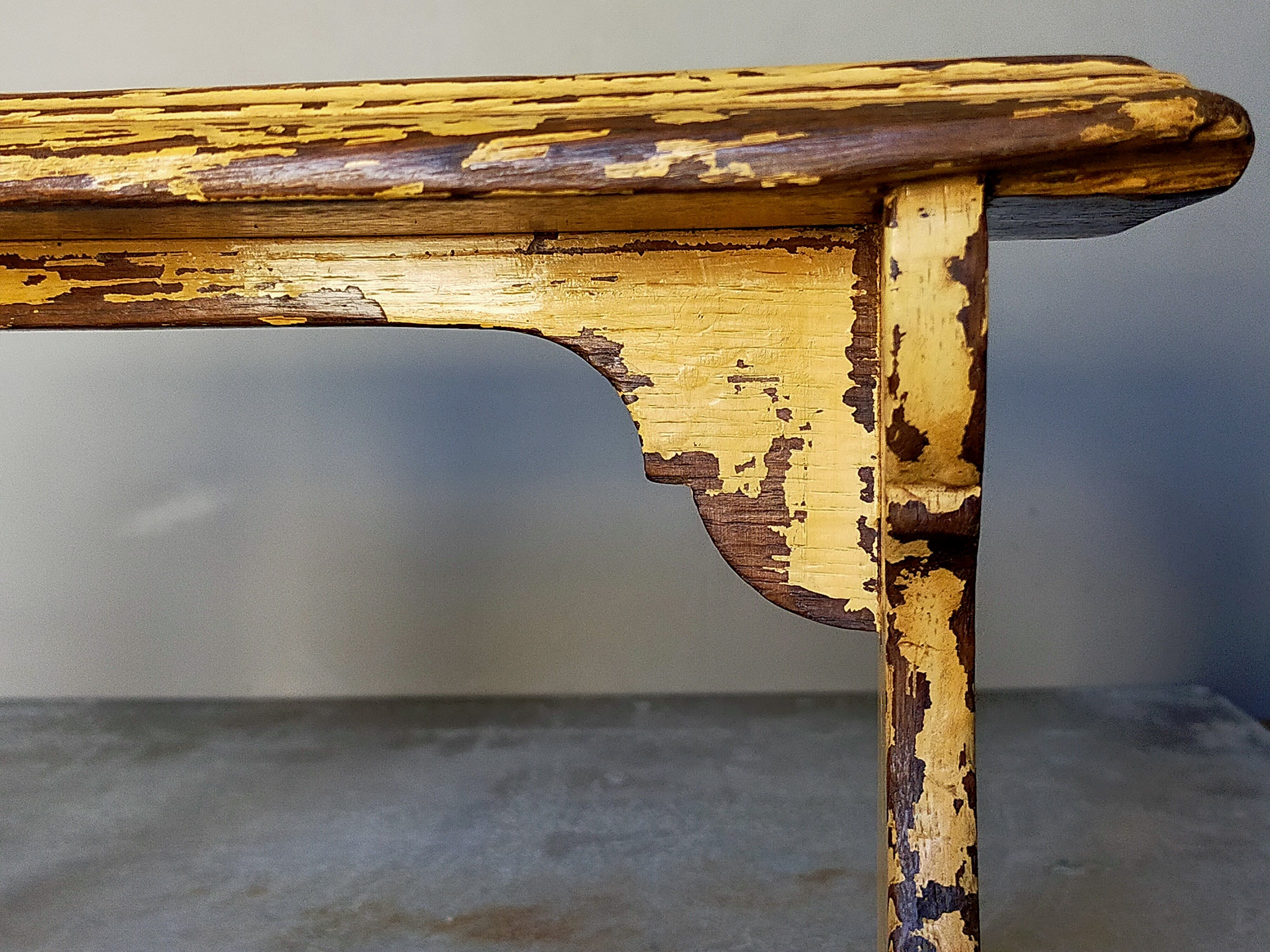 19th-century foot restings with old patina