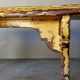 19th-century foot restings with old patina