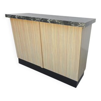 French formica bar, 156 cm wide