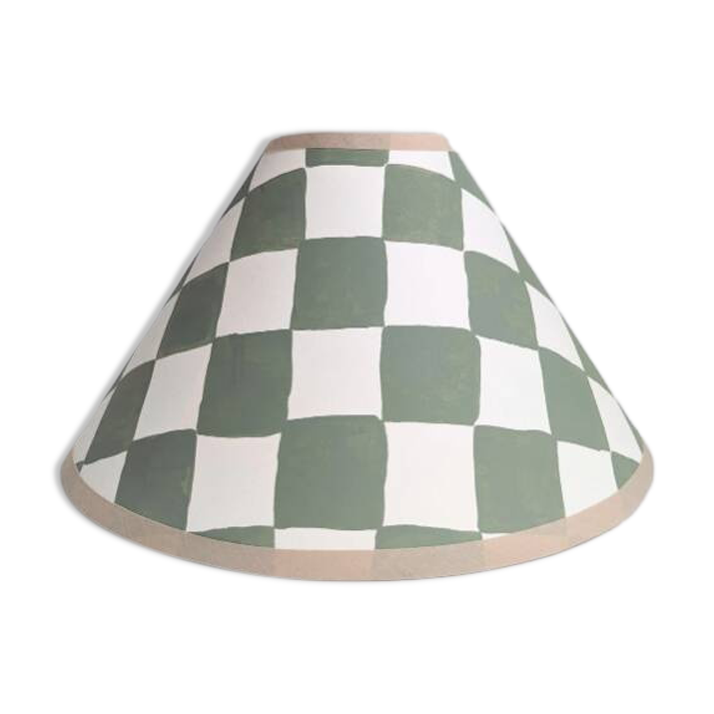 Green tile lampshade