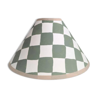 Green tile lampshade