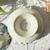 Vintage tureen Terre de fer bleu Saint Amand & Hammage model “Marie-Louise”