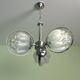 Space Age 3-light Sputnik chandelier