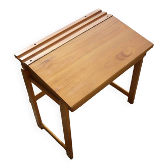 Wooden desk desk with locker