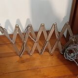 Lampe industrielle articulée accordéon