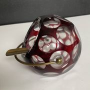 Crystal ashtray by Marina Voigt from the 1970s.