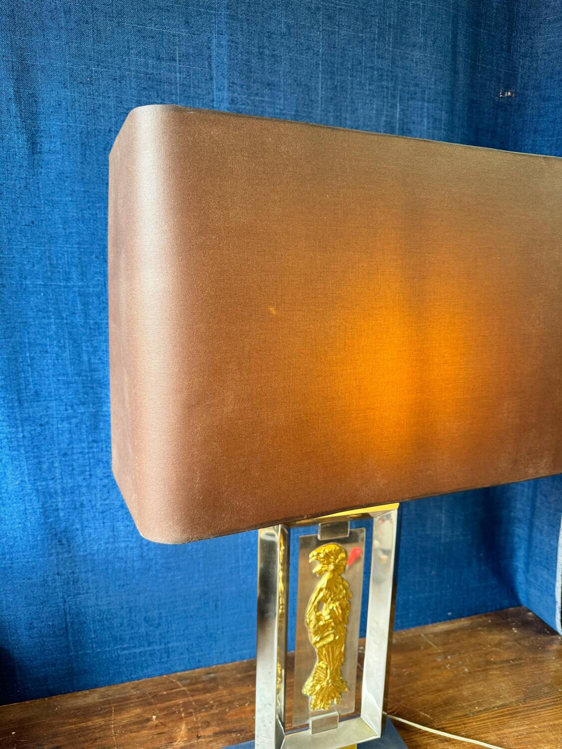 Vintage table lamp by Maison Baguès. 1970s.