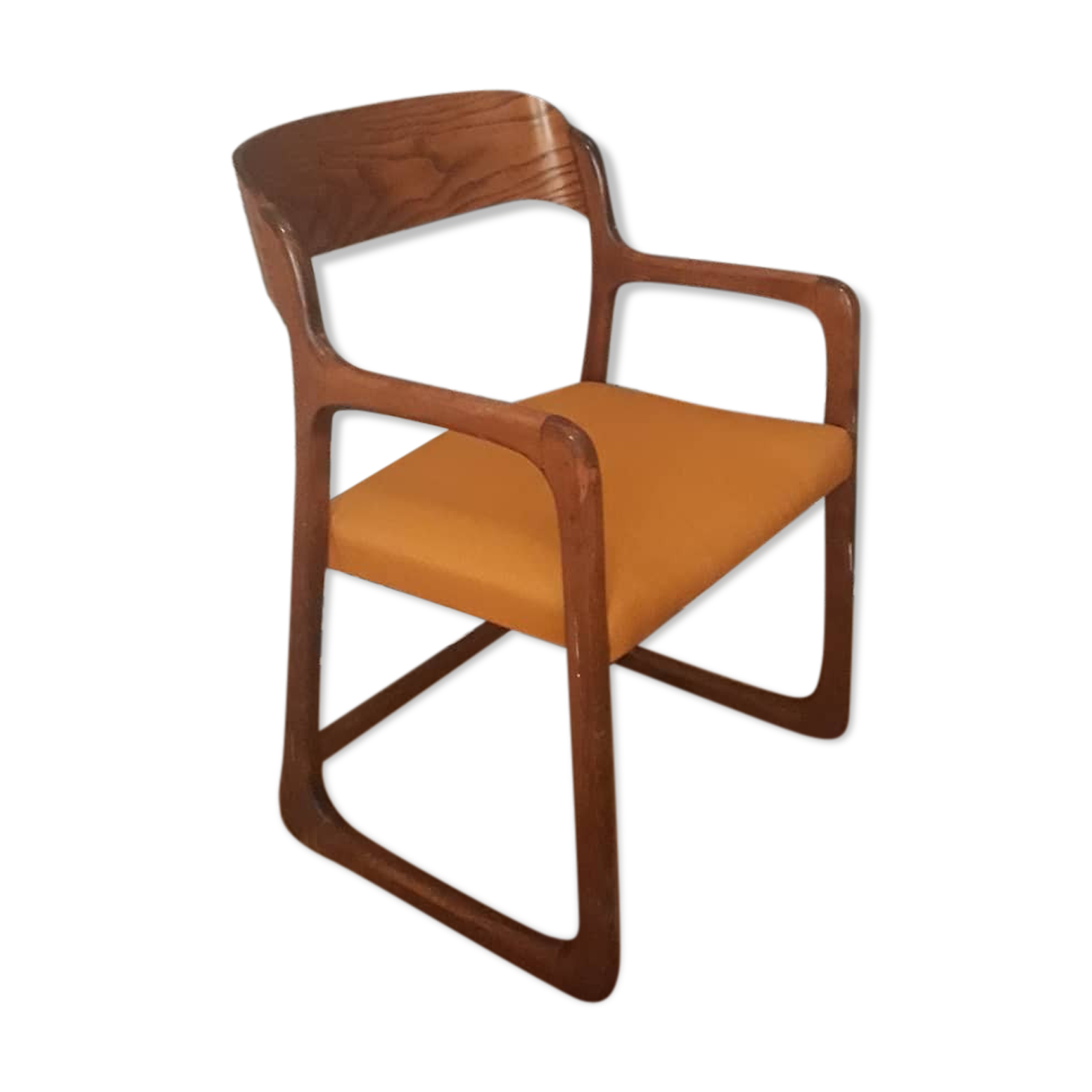 Baumann vintage sleigh chair