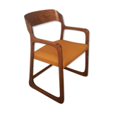 Baumann vintage sleigh chair
