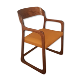 Fauteuil Baumann Traîneau vintage