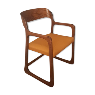 Baumann vintage sleigh chair