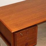 Scandinavian teak desk by Arne Vodder, 1960