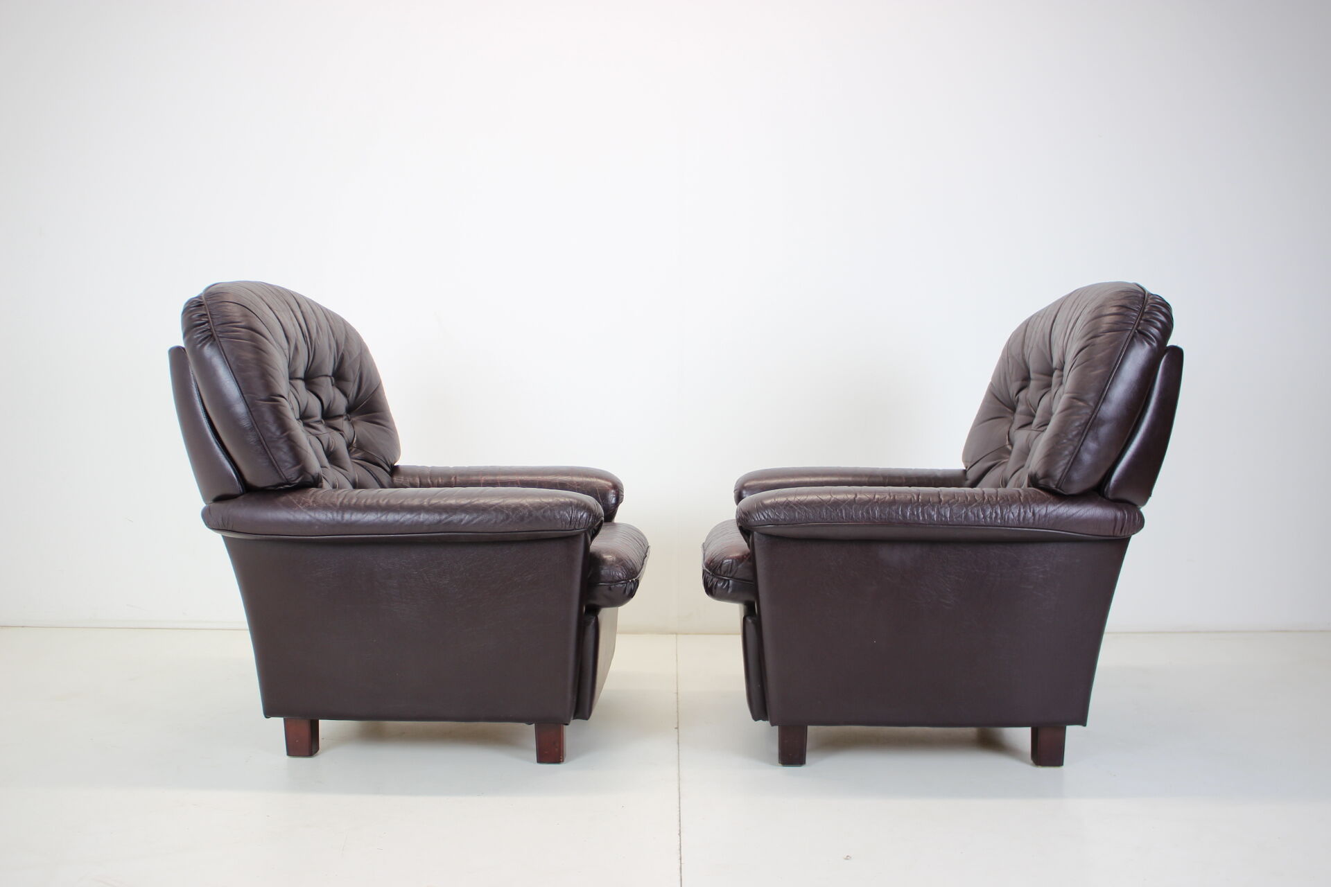 Ensemble de deux fauteuils Finland années 1980