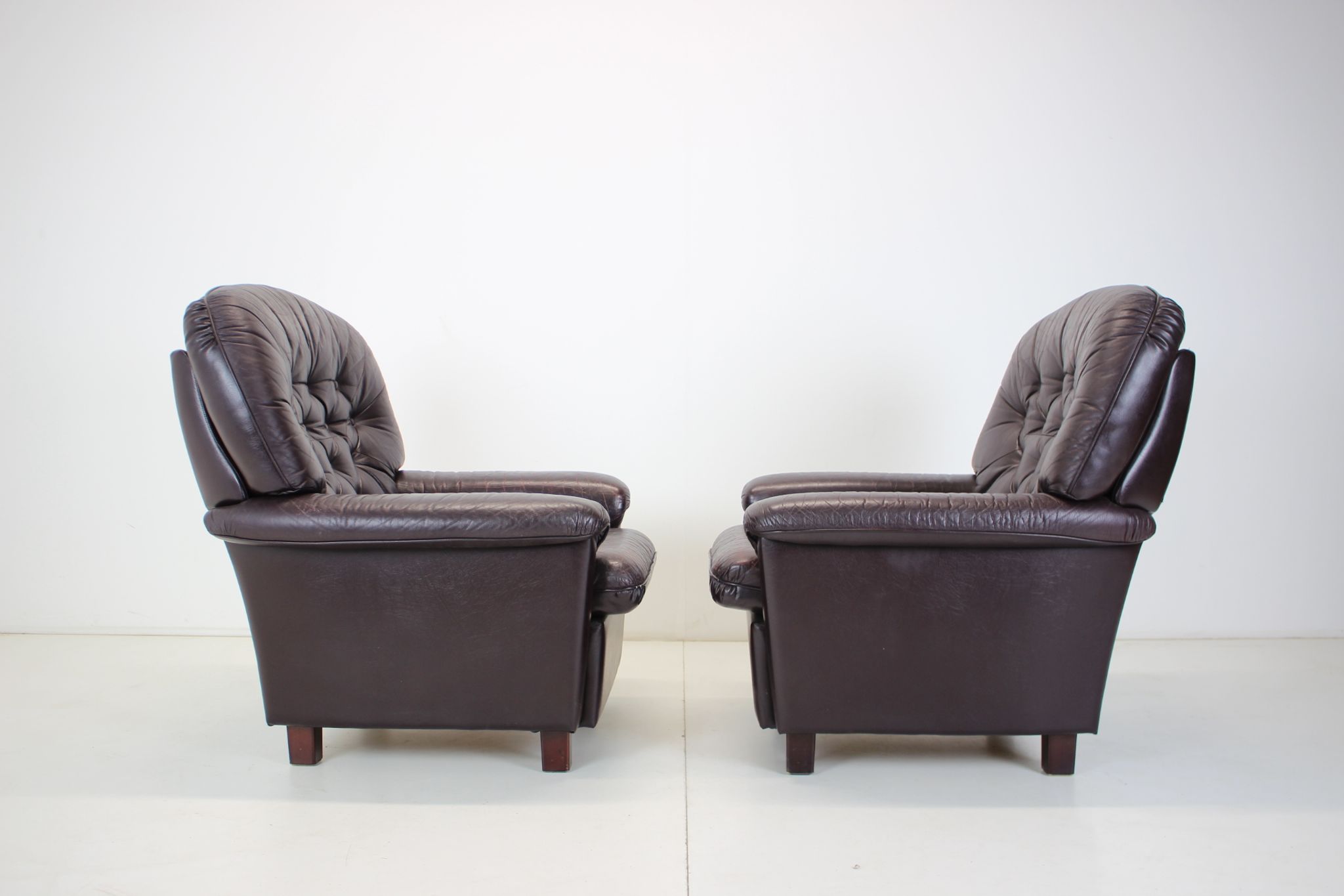 Ensemble de deux fauteuils Finland années 1980