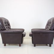 Ensemble de deux fauteuils Finland années 1980