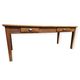 Farm table in Oak 1900 France 2 drawers