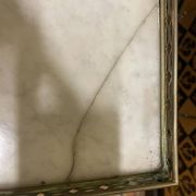 Louis XVI style mahogany entrance console