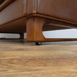 Mid-Century Danish Leather Sofa, 1960s