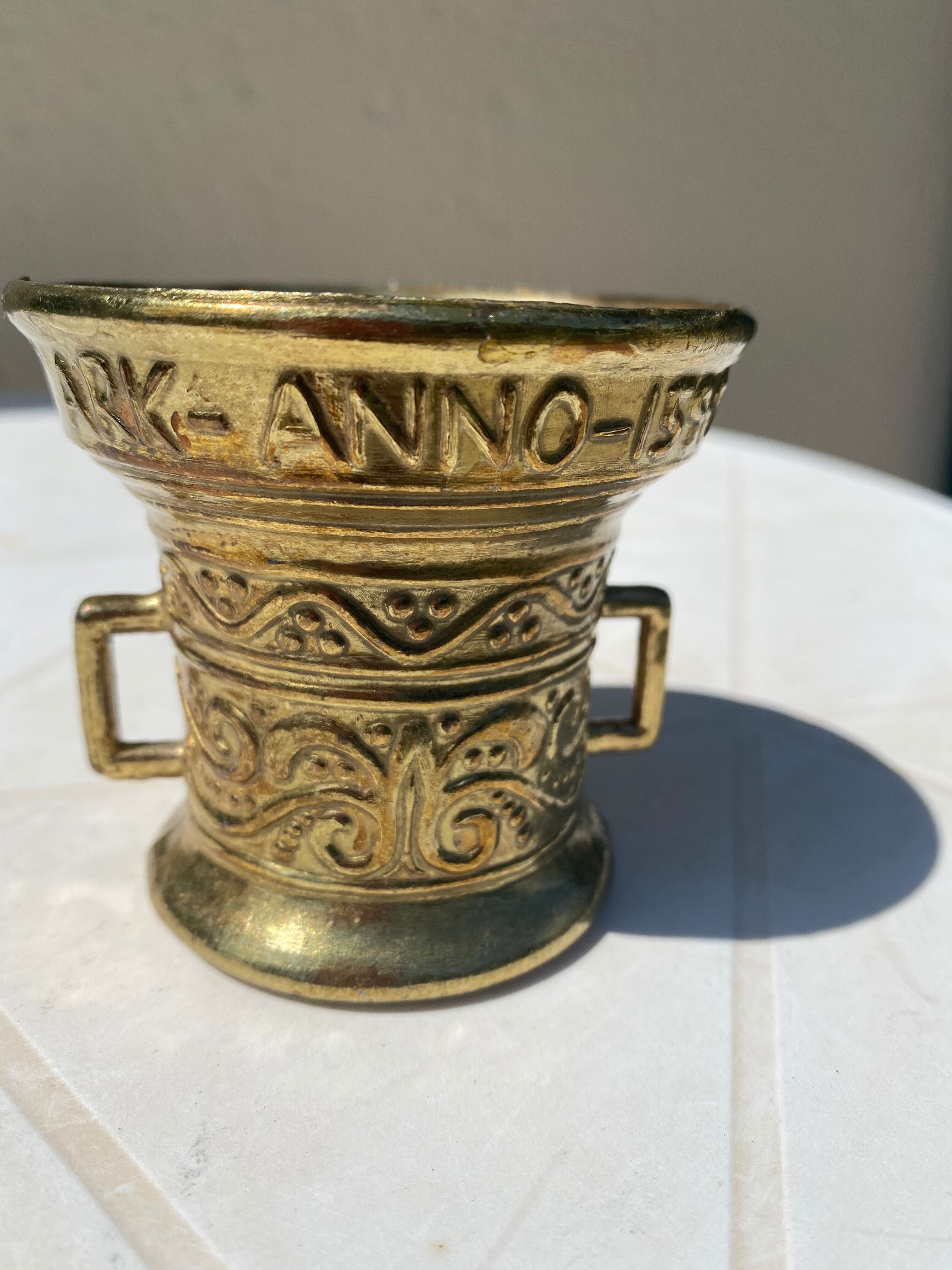 Mortar neit verwini brass