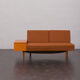 Svane daybed by Igmar Relling in original dark orange wool upholstery, Norway 1970s