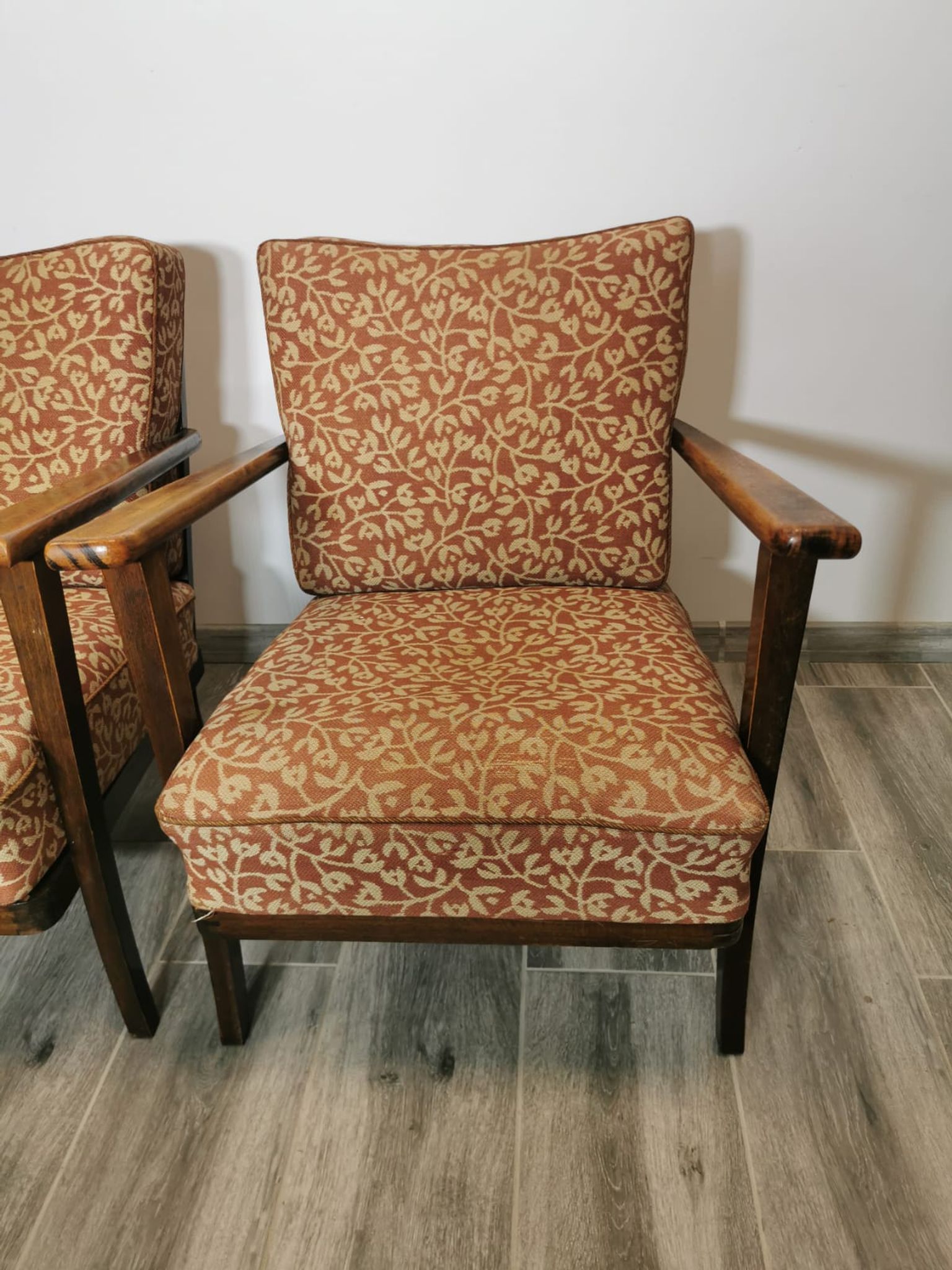 Pair of Thonet armchairs