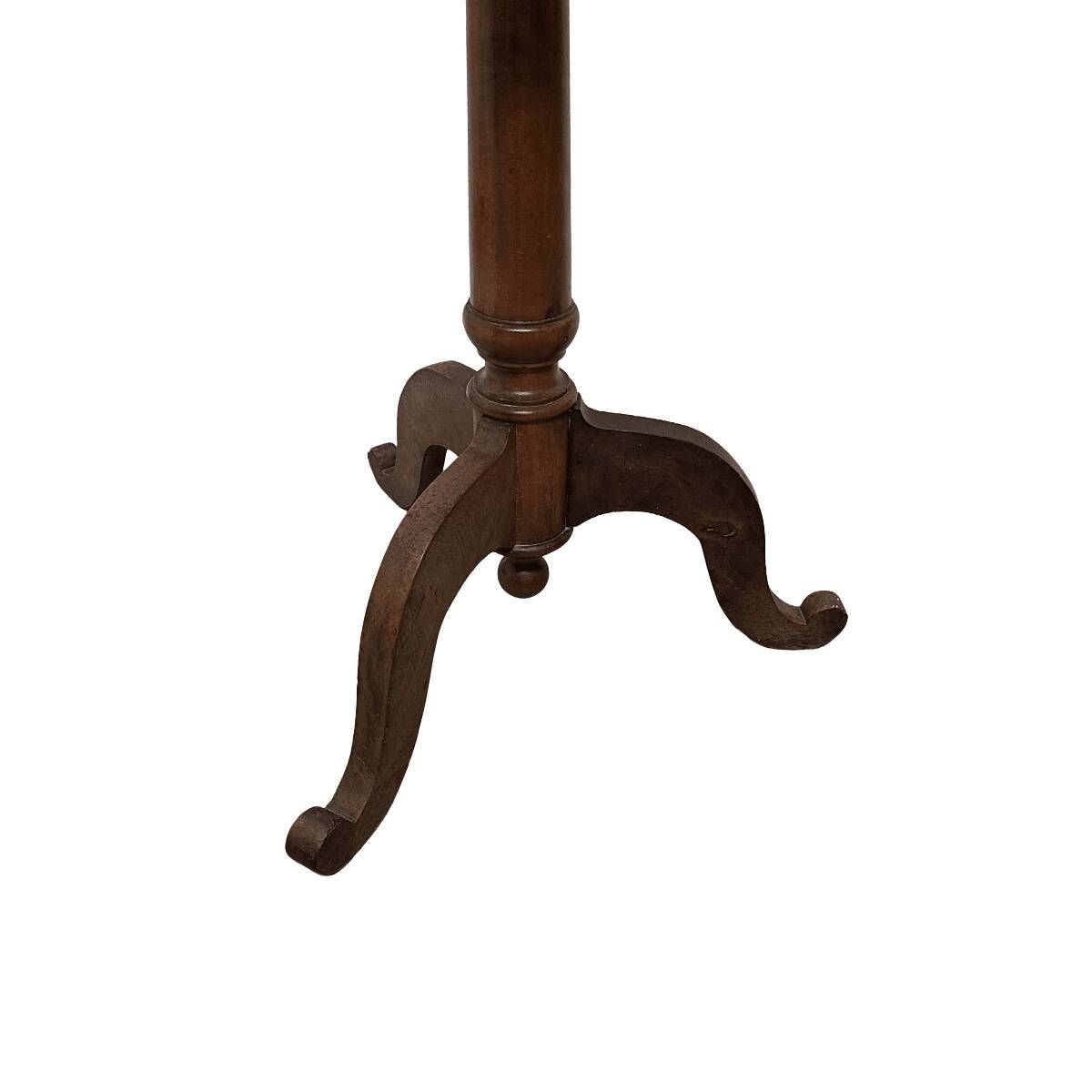 Antique French Gueridon With Raised Rim, mid 1800s