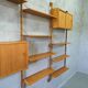 Mid-century modular teak wall unit by john texmon for blindheim mobelfabrik, norway, 1960s
